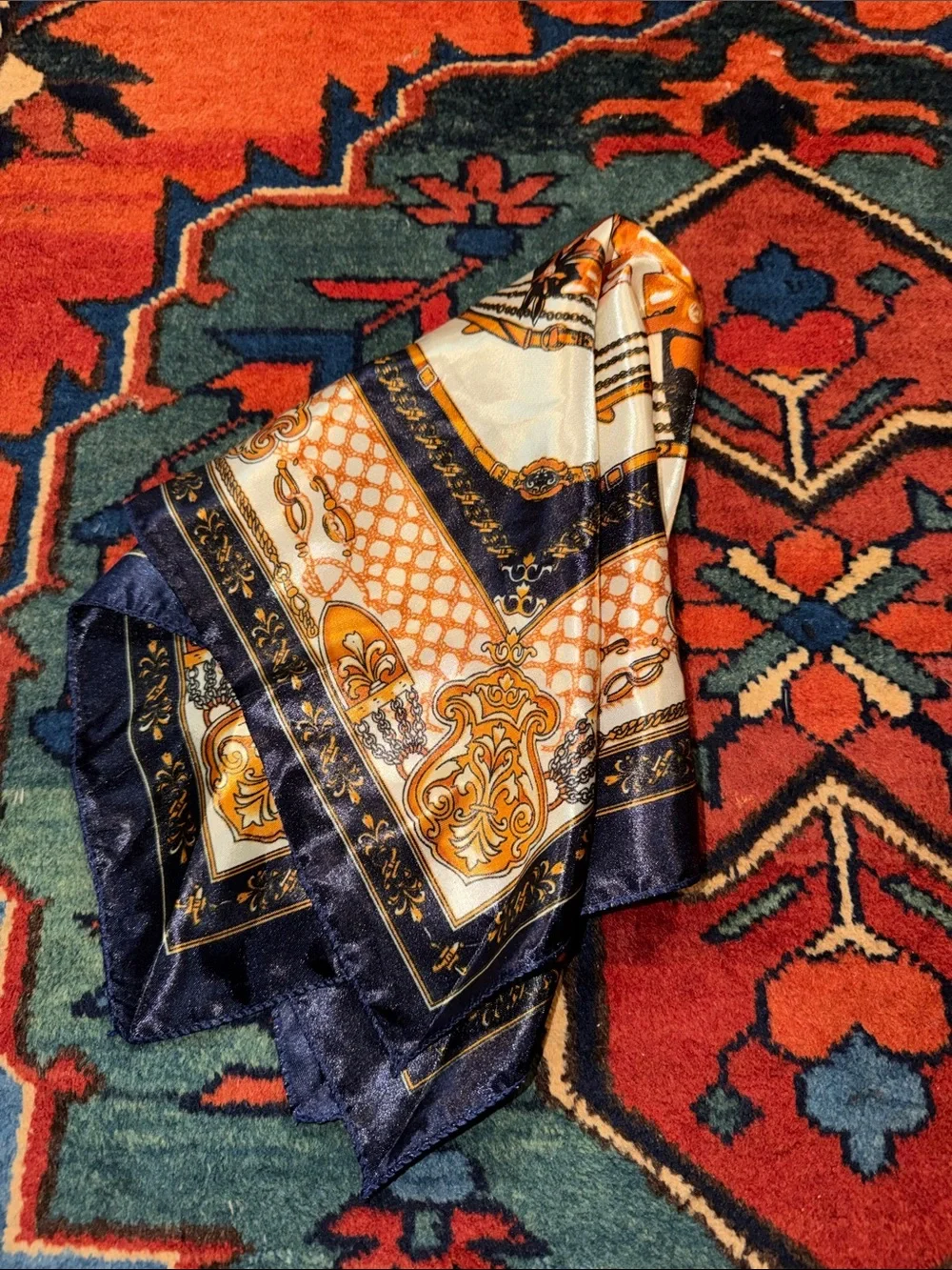 Equestrian Print Scarf 20